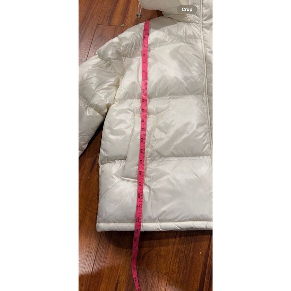 Charm Miles Women's Cream Puffer Jacket NWT - Picture 10 of 10